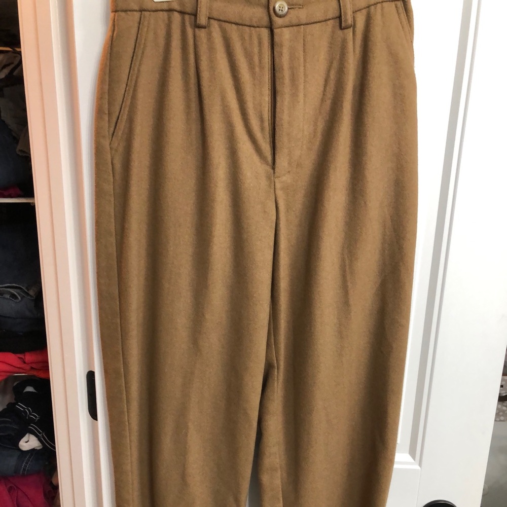 Wool pants